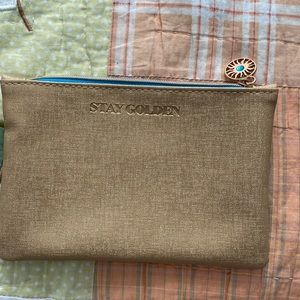 “Stay Golden” Cosmetics Bag